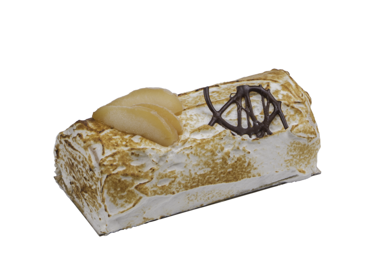 Buche Glacee CaramelPoire Bio Terre Adelice Terre Adélice