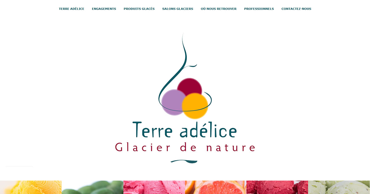Terre adélice Fabricant de glaces artisanales 100 Bio